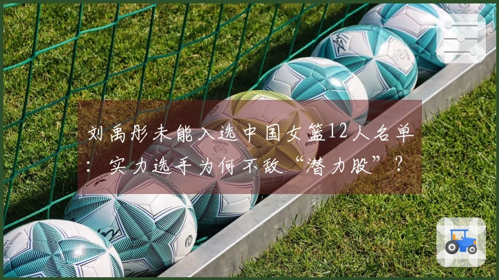 刘禹彤未能入选中国女篮12人名单：实力选手为何不敌“潜力股”？