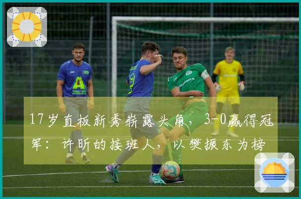 17岁直板新秀崭露头角，3-0赢得冠军：许昕的接班人，以樊振东为榜样